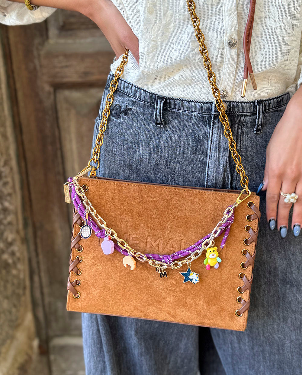 Cadena para bolso accesorio Croissant Rue Madam Paris