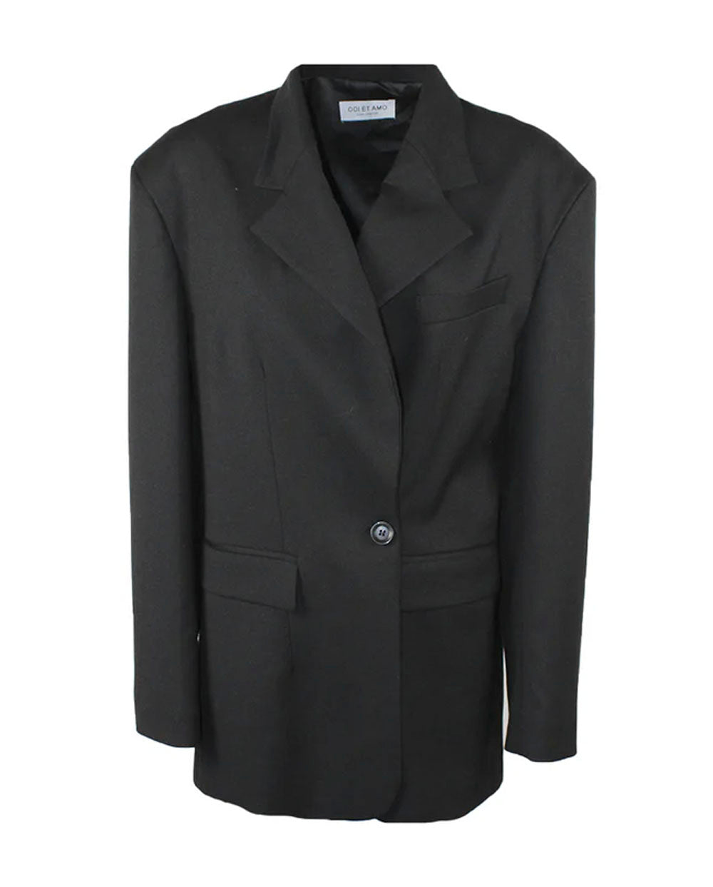 Blazer oversized negro Odi et Amo