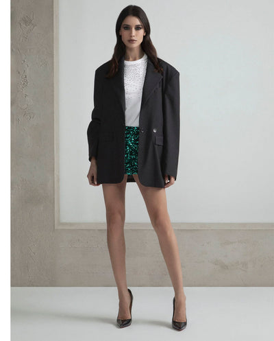 Blazer oversized negro Odi et Amo
