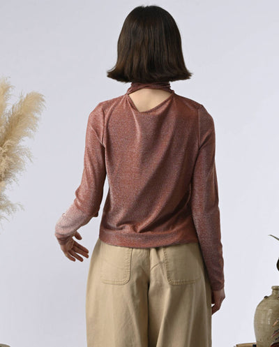 Camiseta azul Orfeo Paris Chaya