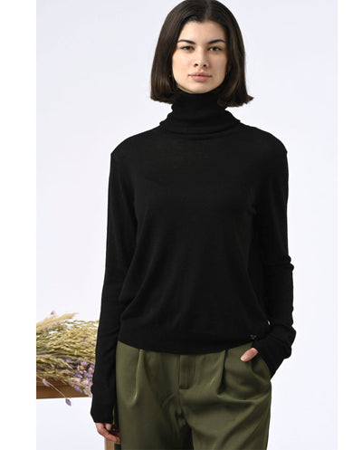 Suéter Aliz preto Orfeo Paris