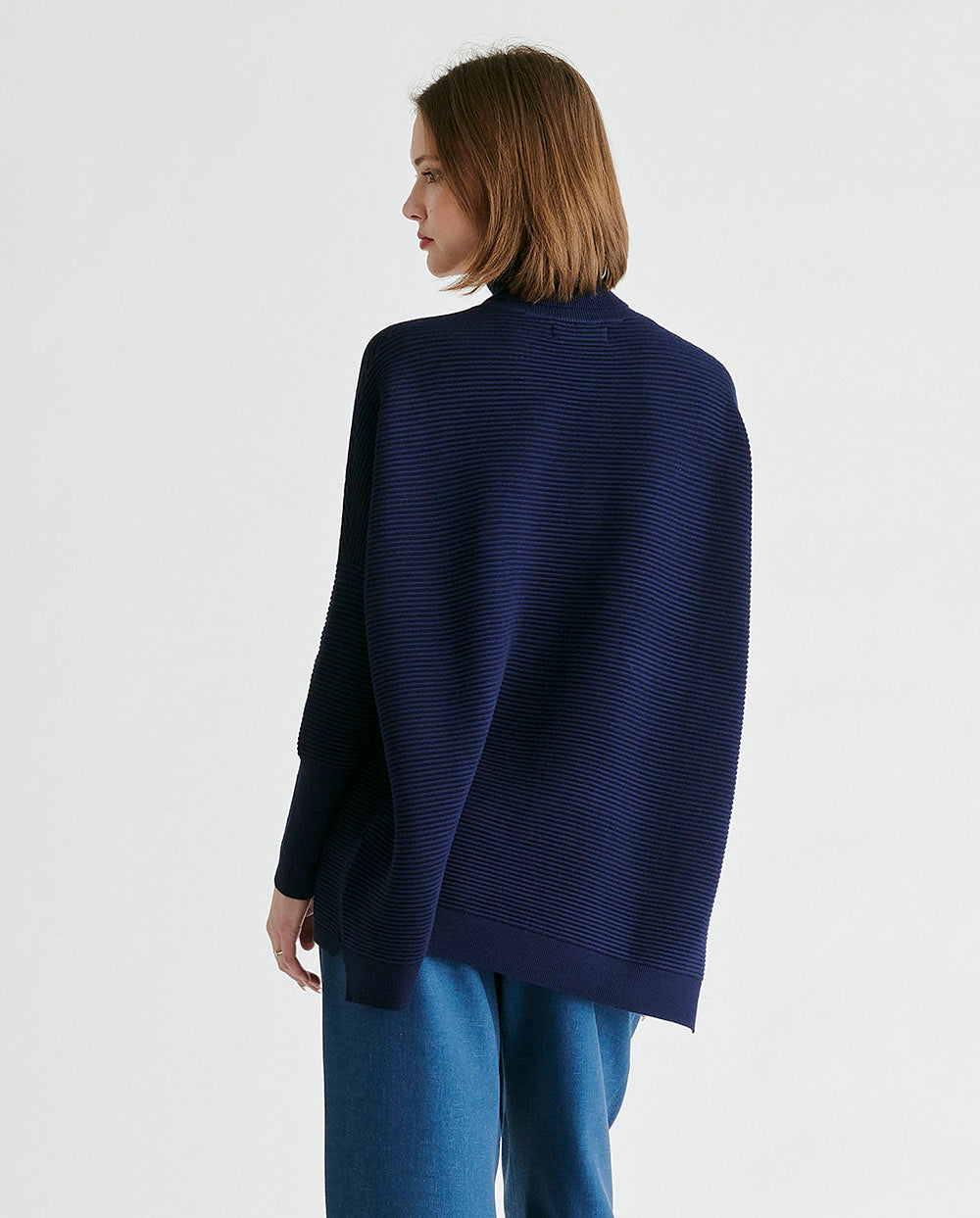 Jersey cuello alto marino Paisie London