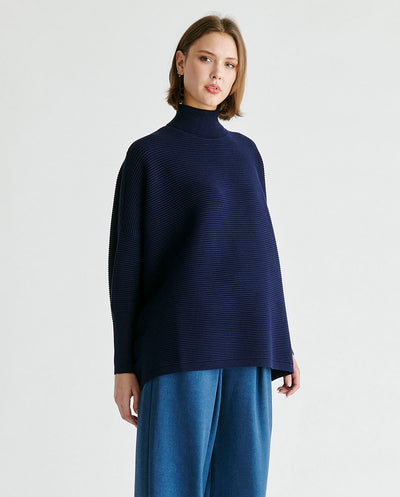 Jersey cuello alto marino Paisie London