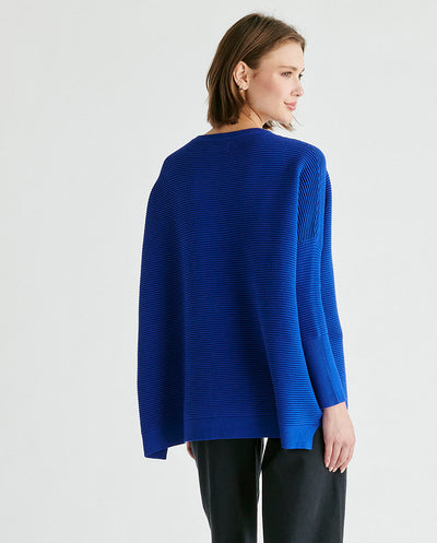 Jersey Canalé azul royal Paisie London