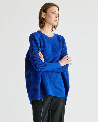 Jersey Canalé azul royal Paisie London