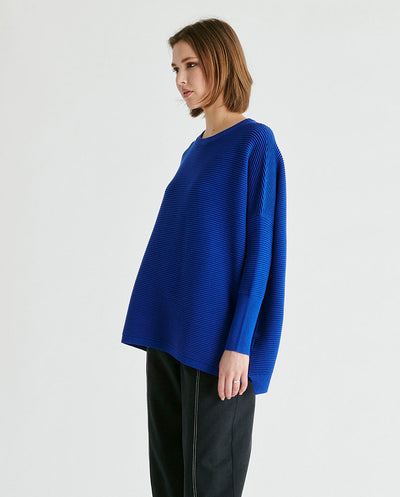 Jersey Canalé azul royal Paisie London