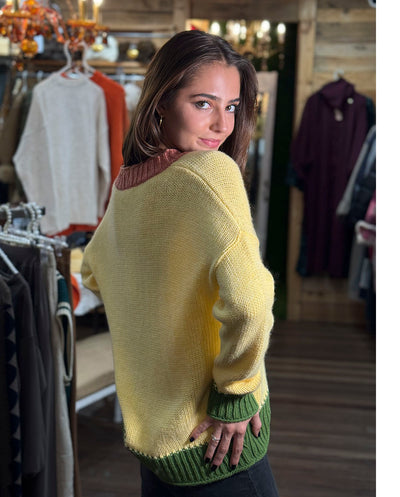 Jersey amarillo coral Pan Producto Básico