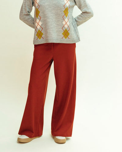 Pantalón burgundy PAN Producto Básico