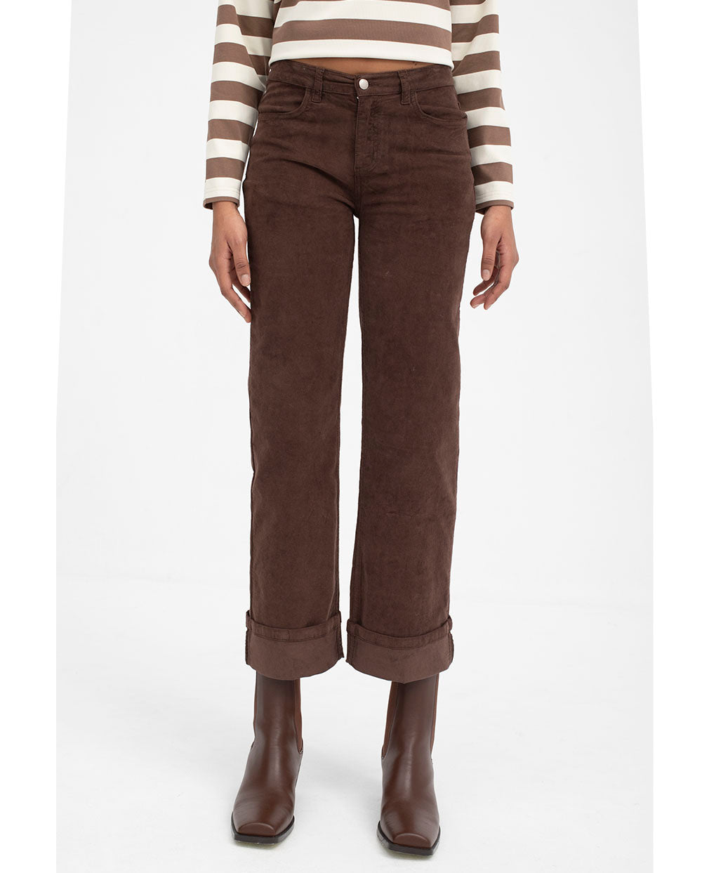 Pantalón pana Picadilly marrón Mus