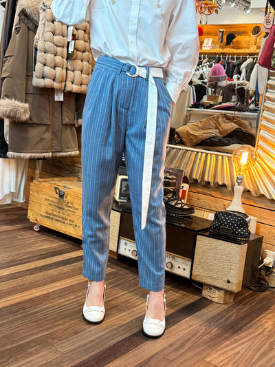 Pantalón raya diplomática azul claro Paisie London