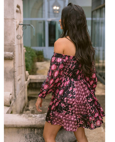 Vestido Dalia rosa Piti Cuiti