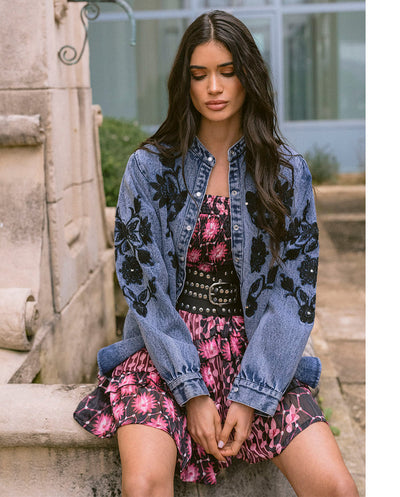Vestido Dalia rosa Piti Cuiti