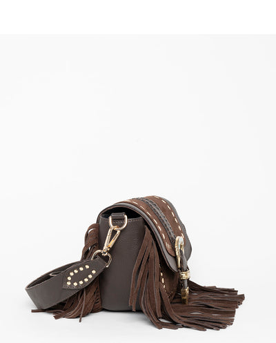Bolso bandolera Milano marrón Piti Cuiti