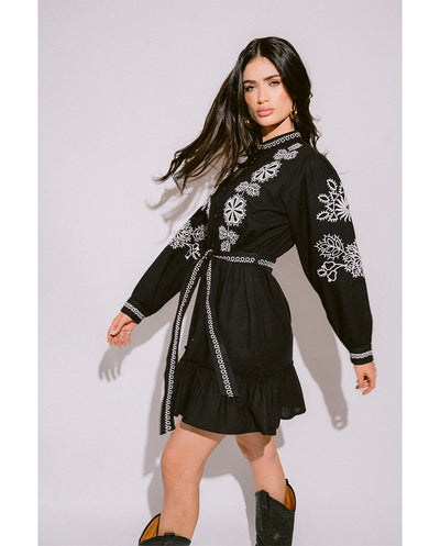Vestido corto Verona Black&white Piti Cuiti