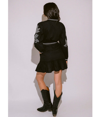 Vestido corto Verona Black&white Piti Cuiti