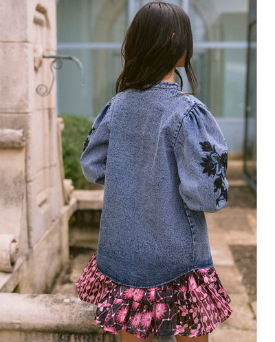 Sobre camisa Floral cosmos Piti Cuiti
