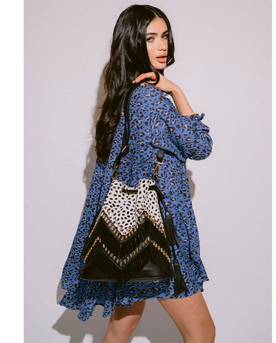 Bolso Saco Karoo Cebra Dálmata Piti Cuiti