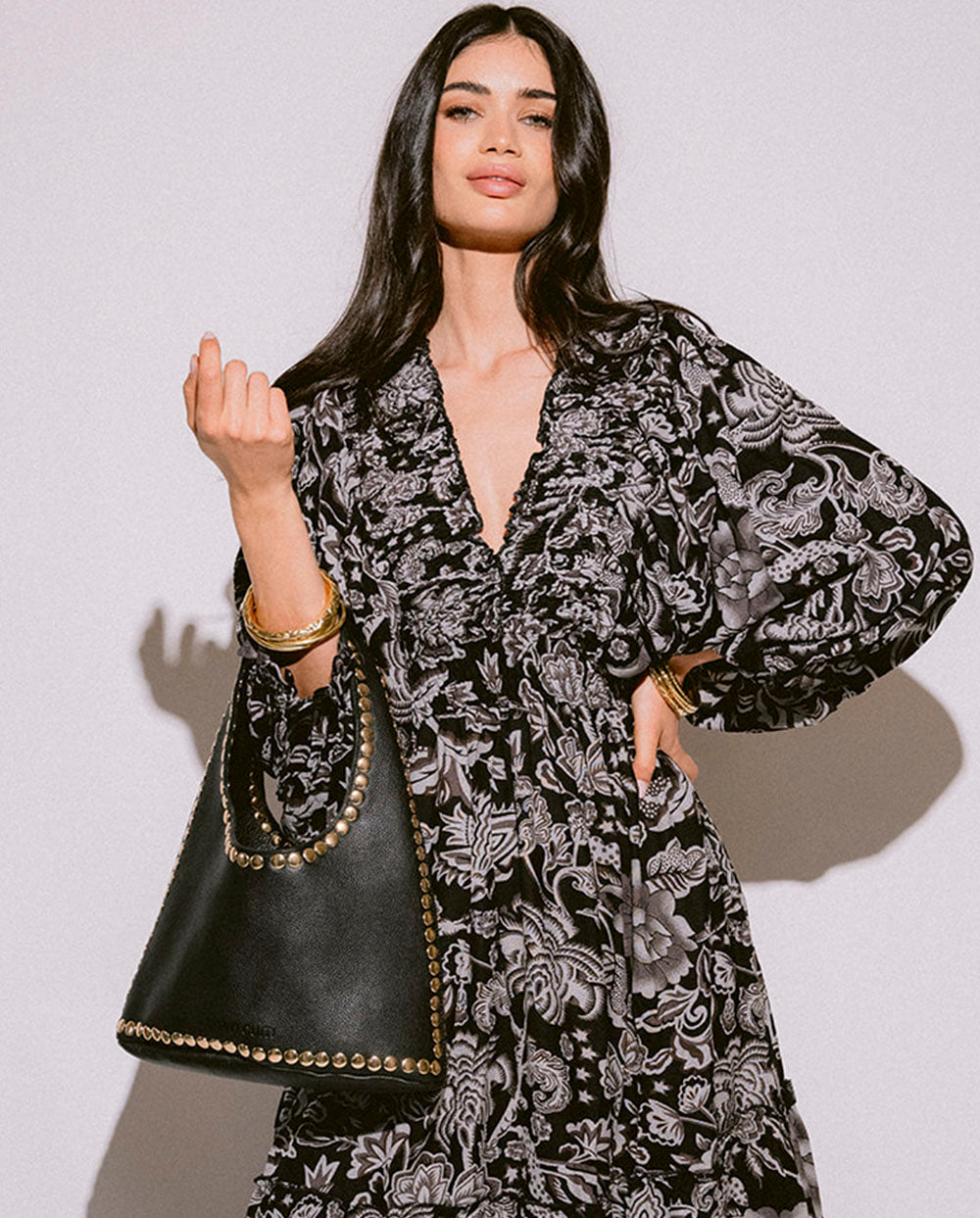 Bolso Candem piel negro Piti Cuiti