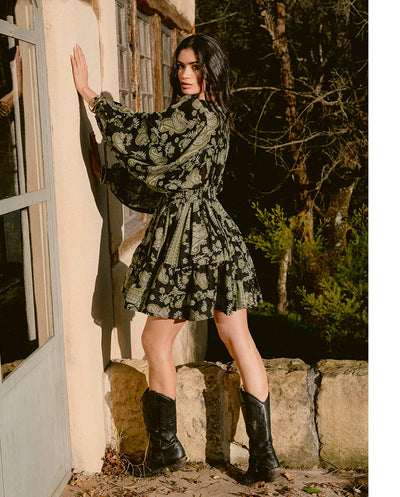 Vestido corto Cashmire Dream Green Piti Cuiti
