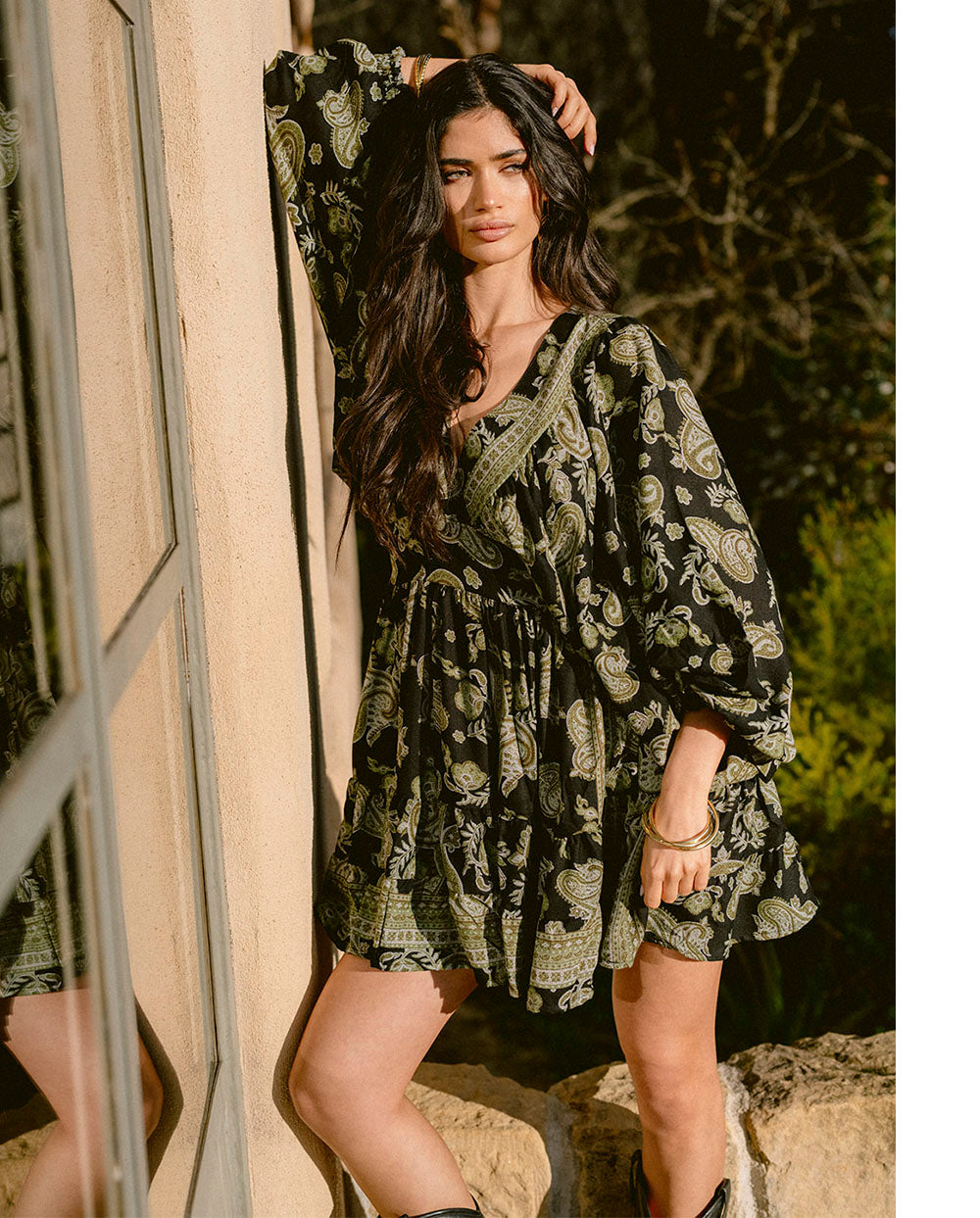 Vestido corto Cashmire Dream Green Piti Cuiti