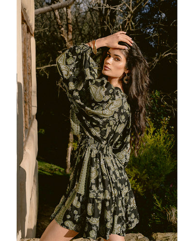 Vestido corto Cashmire Dream Green Piti Cuiti