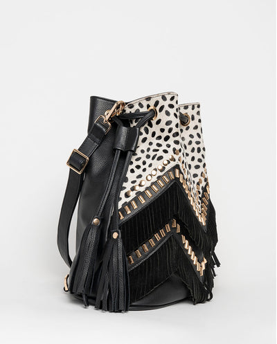 Bolso Saco Karoo Cebra Dálmata Piti Cuiti