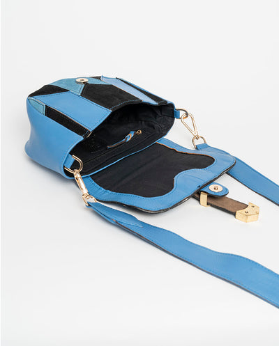 Bandolera Grace azul Piti Cuiti
