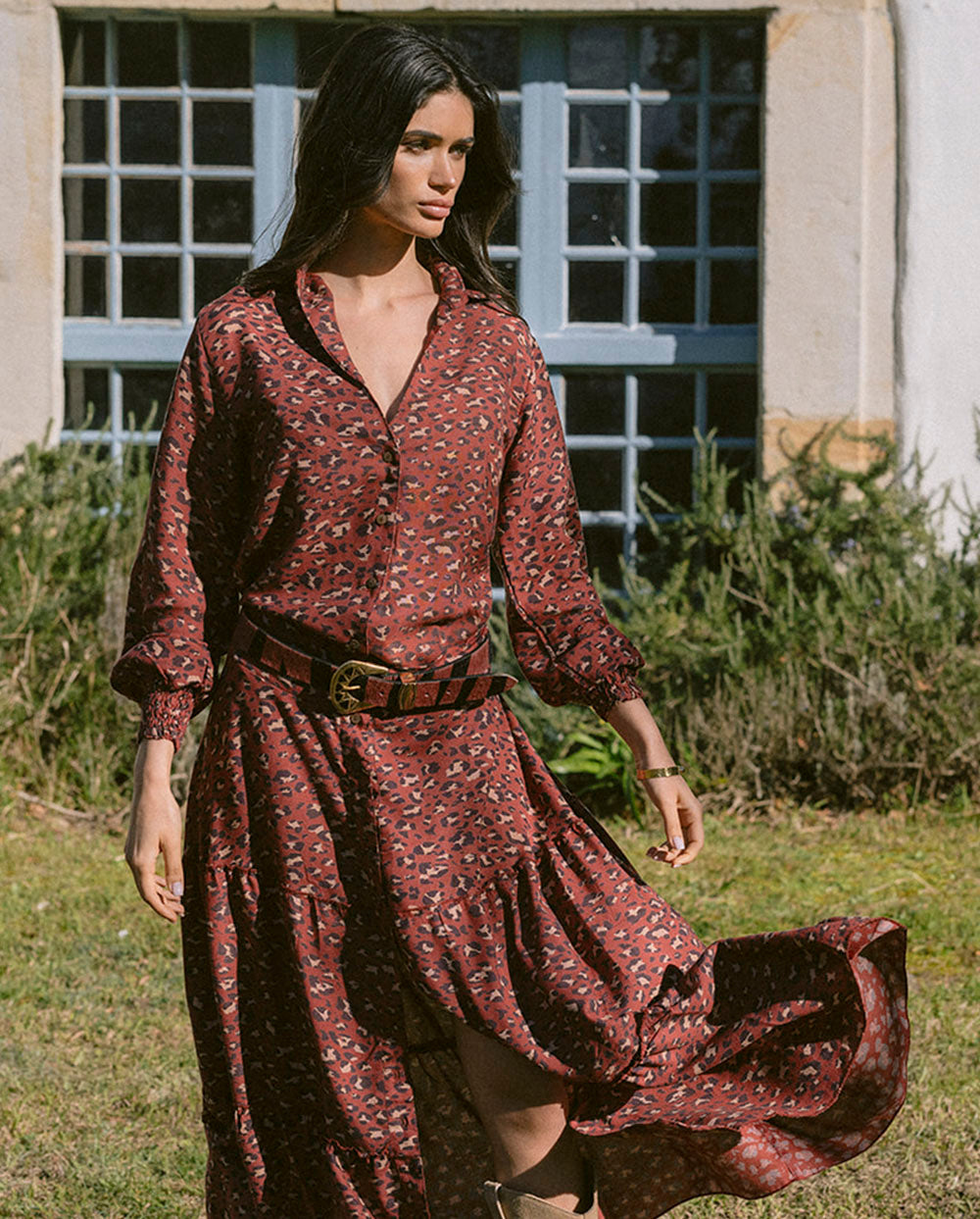 Falda Savana Brown Piti Cuiti