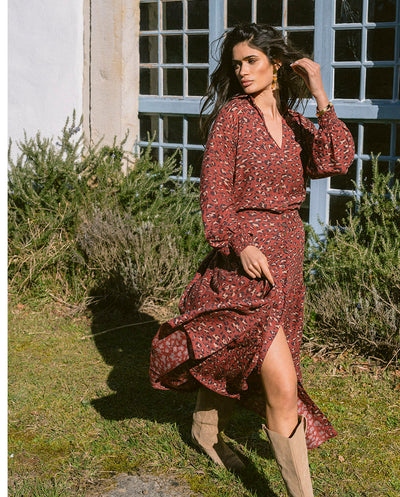 Falda Savana Brown Piti Cuiti