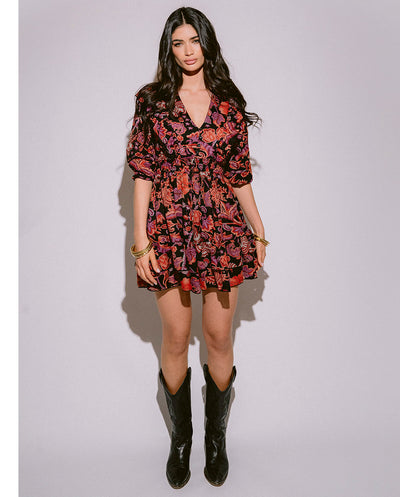Vestido corto Verona Red Piti Cuiti