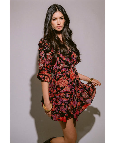 Vestido corto Verona Red Piti Cuiti