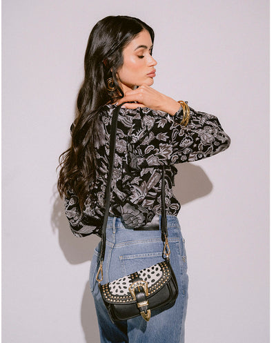 Blusa Verona Black&white Piti Cuiti