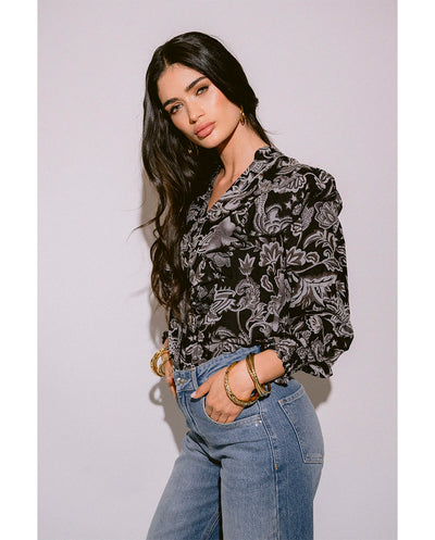 Blusa Verona Black&white Piti Cuiti
