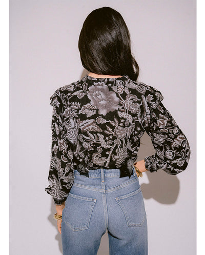 Blusa Verona Black&white Piti Cuiti