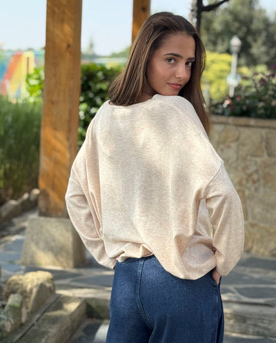 Jersey Leila beige Orfeo París