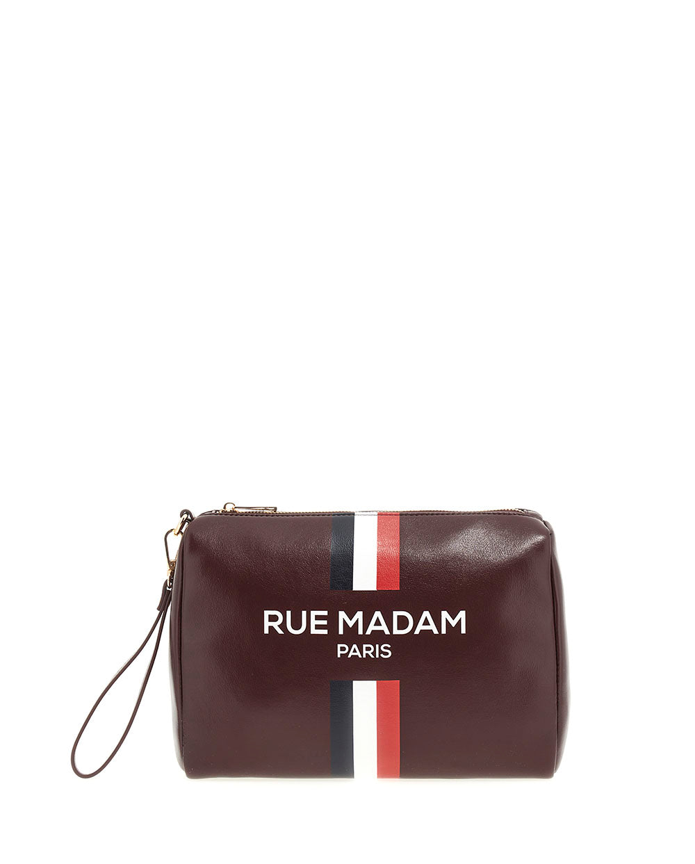 Bolso Pouch clutch monograma burdeos Rue Madam Paris
