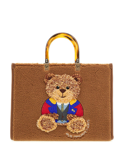 Saco de compras revermont Vermont conhaque Rue Madam Paris