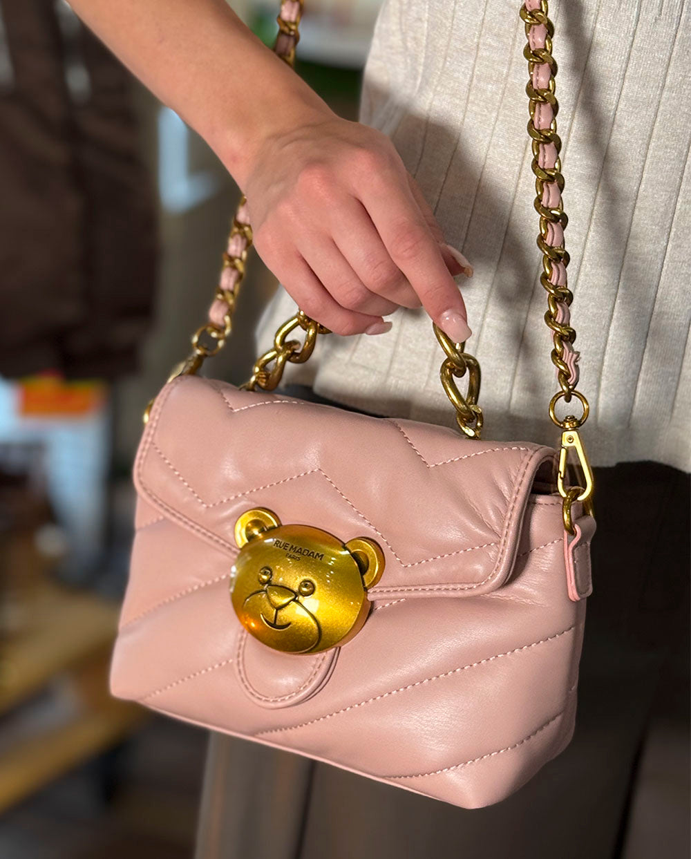 Bolso bandolera Puffy nude XS Rue Madam Paris