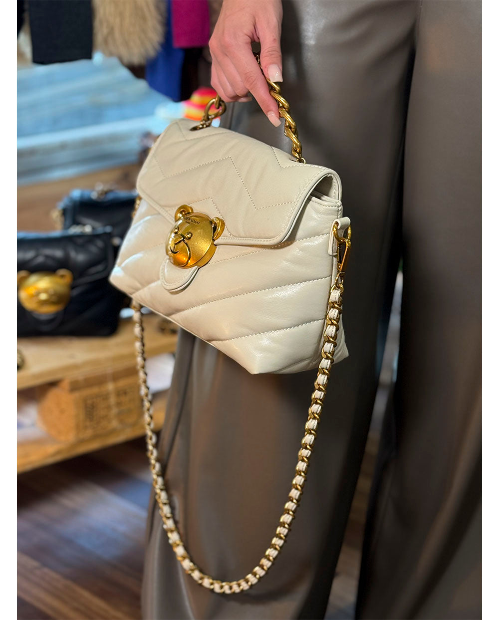 Saco de compras revermont Vermont conhaque Rue Madam Paris