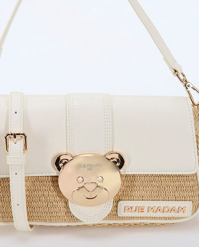 Saco de compras revermont Vermont conhaque Rue Madam Paris