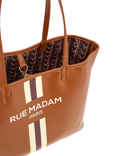 Saco de compras revermont Vermont conhaque Rue Madam Paris
