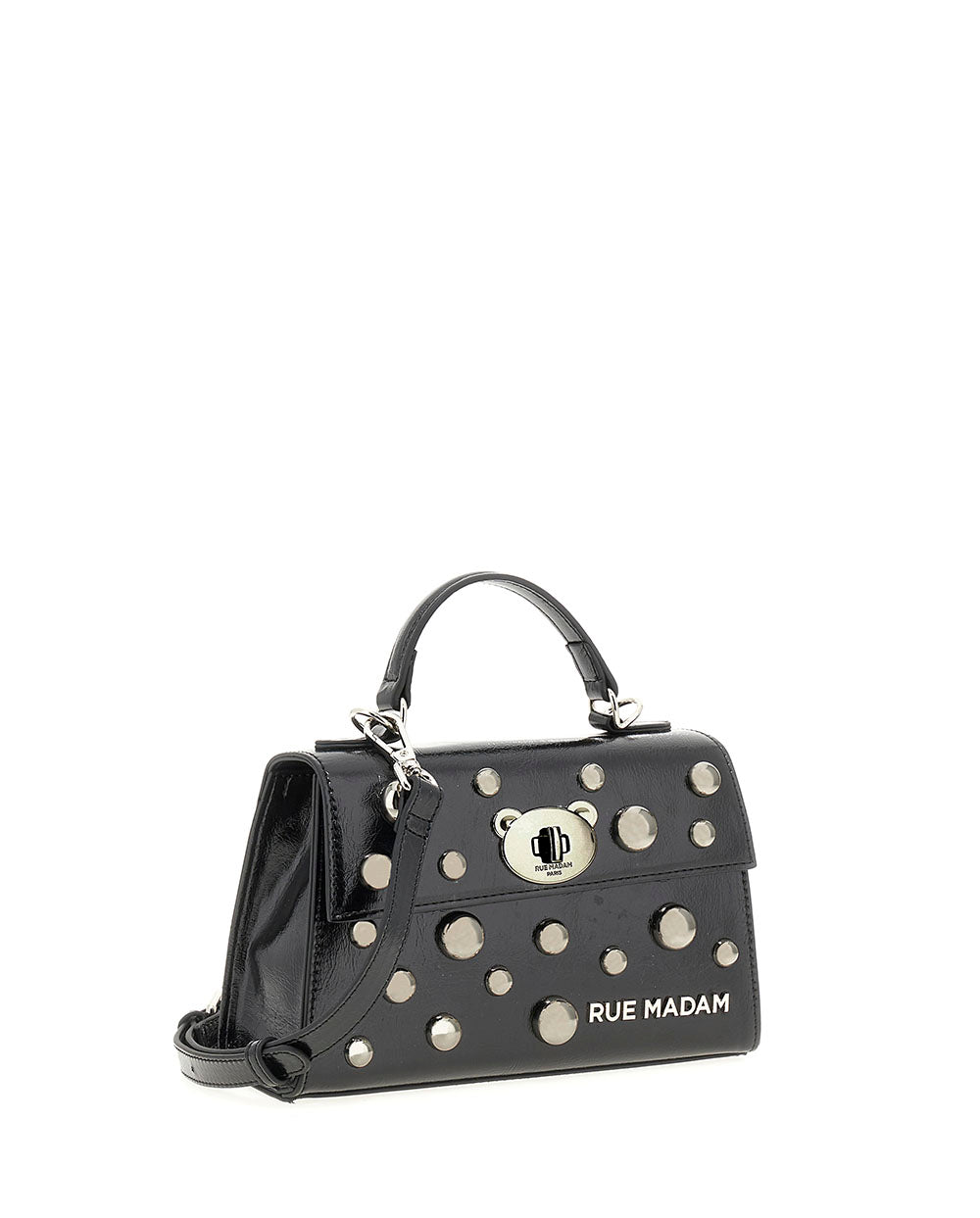 Bolso mini Teddy studs negro Rue Madam Paris