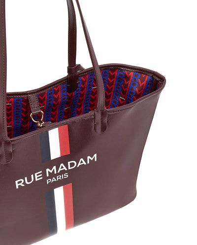 Saco de compras revermont Vermont conhaque Rue Madam Paris