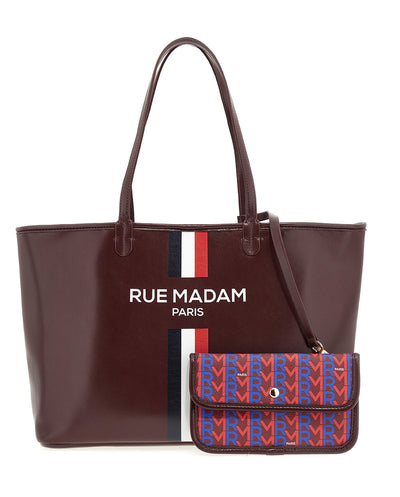 Saco de compras revermont Vermont conhaque Rue Madam Paris