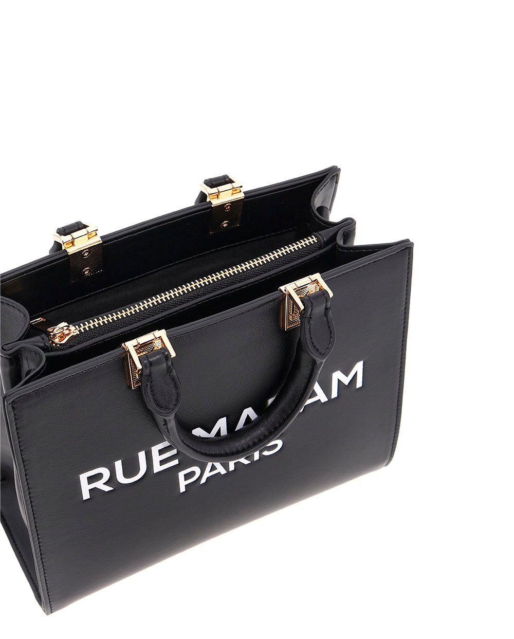 Bolso Mini Tote Iconique negro Rue Madam Paris