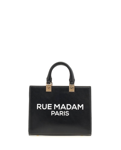 Bolso Mini Tote Iconique negro Rue Madam Paris