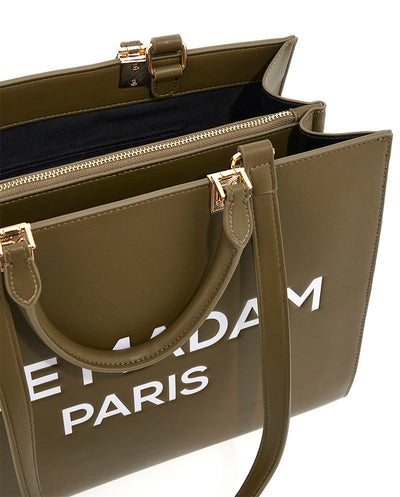 Saco de compras revermont Vermont conhaque Rue Madam Paris