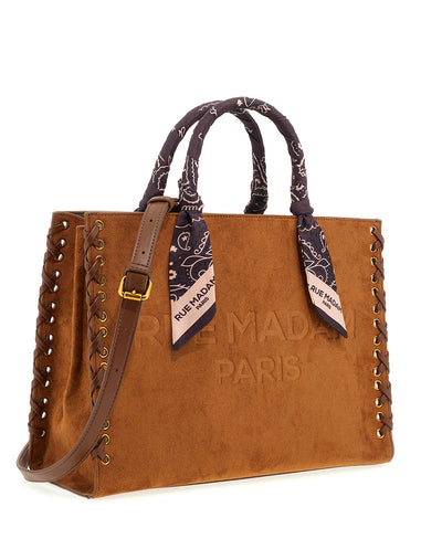 Saco de compras revermont Vermont conhaque Rue Madam Paris