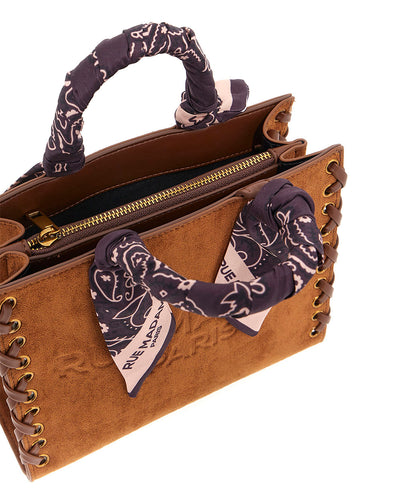 Saco de compras revermont Vermont conhaque Rue Madam Paris