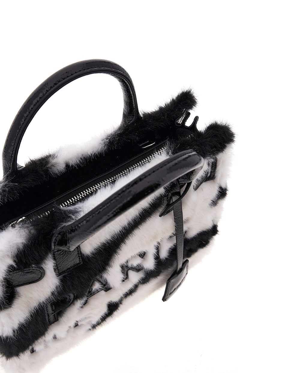Bolso Mini Tote Alaska pelo zebra Rue Madam Paris